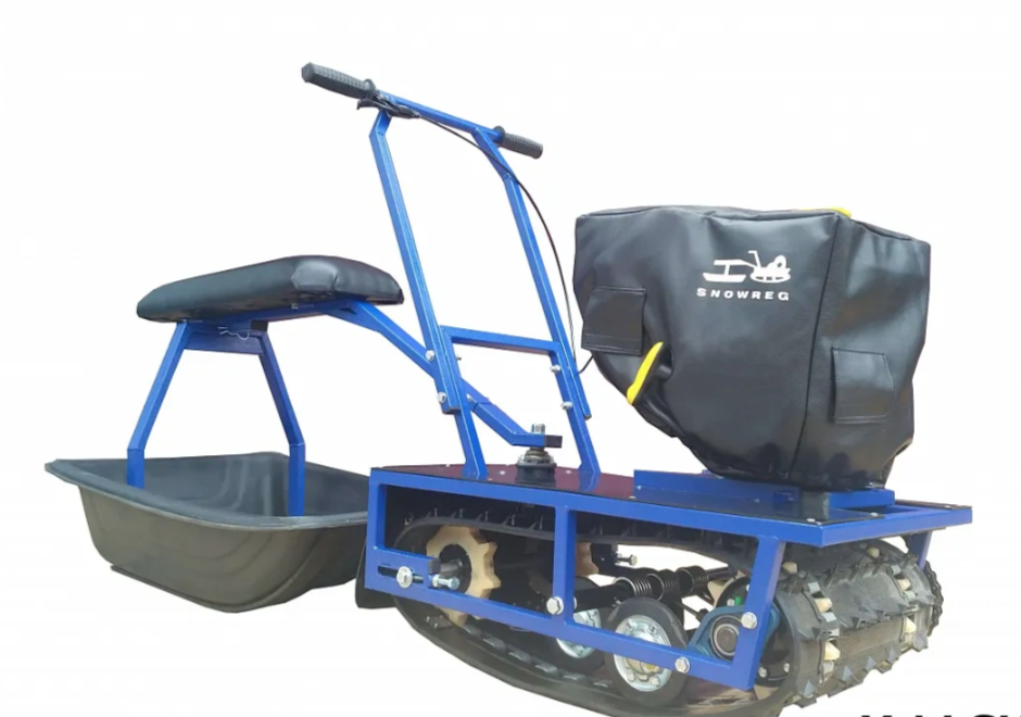 Мини-мотобуксировщик Альбатрос-М с фарой в Архангельске