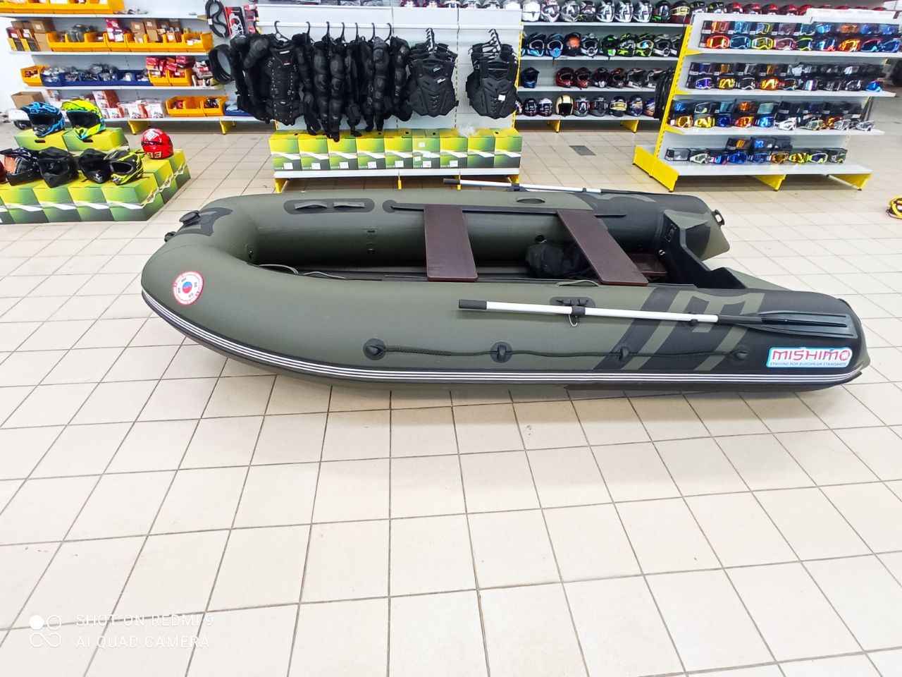 Лодка MISHIMO RIVER JET 390 под водомет в Архангельске