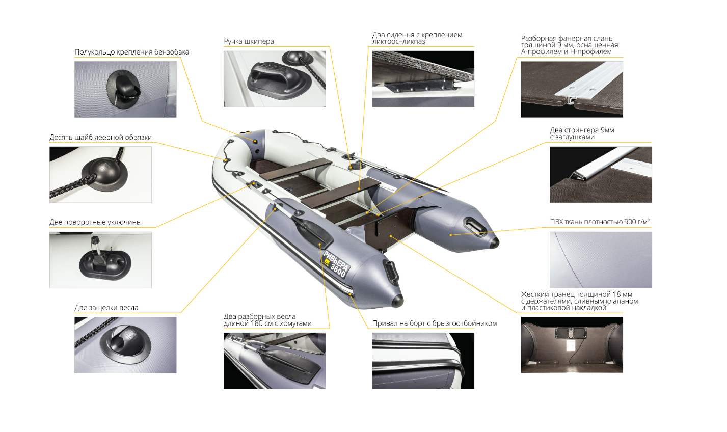 Лодка Ривьера Компакт 2900 СК в Архангельске