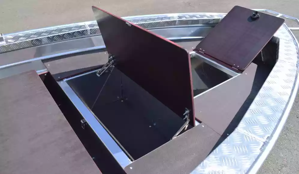 Алюминиевая лодка Wyatboat-390Р Fish в Архангельске