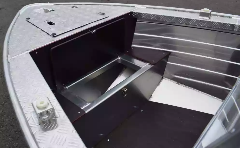 Алюминиевая лодка Wyatboat-390 DCM Увеличенный борт в Архангельске