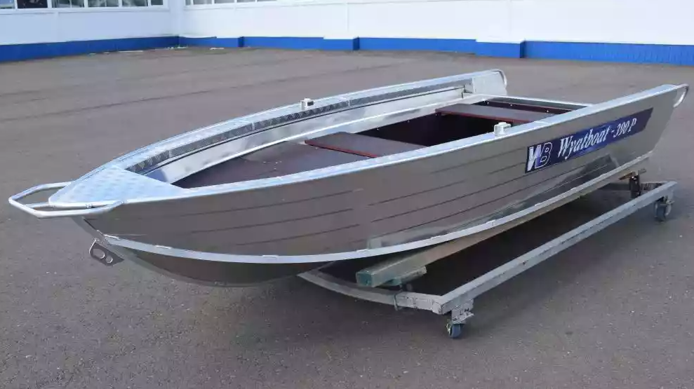 Алюминиевая лодка Wyatboat-390Р Fish в Архангельске