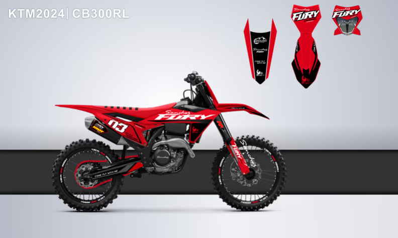 Кроссовый мотоцикл Sanchez Fury CB300RL в Архангельске