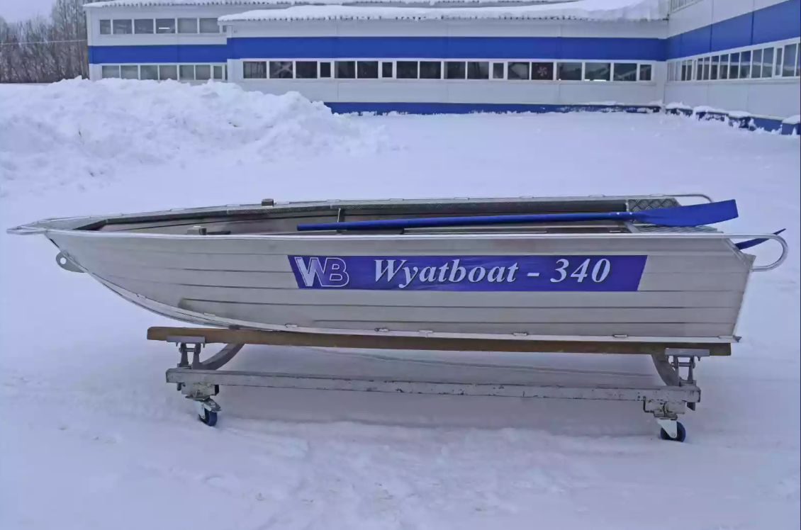 Алюминиевая лодка Wyatboat-340 Р в Архангельске