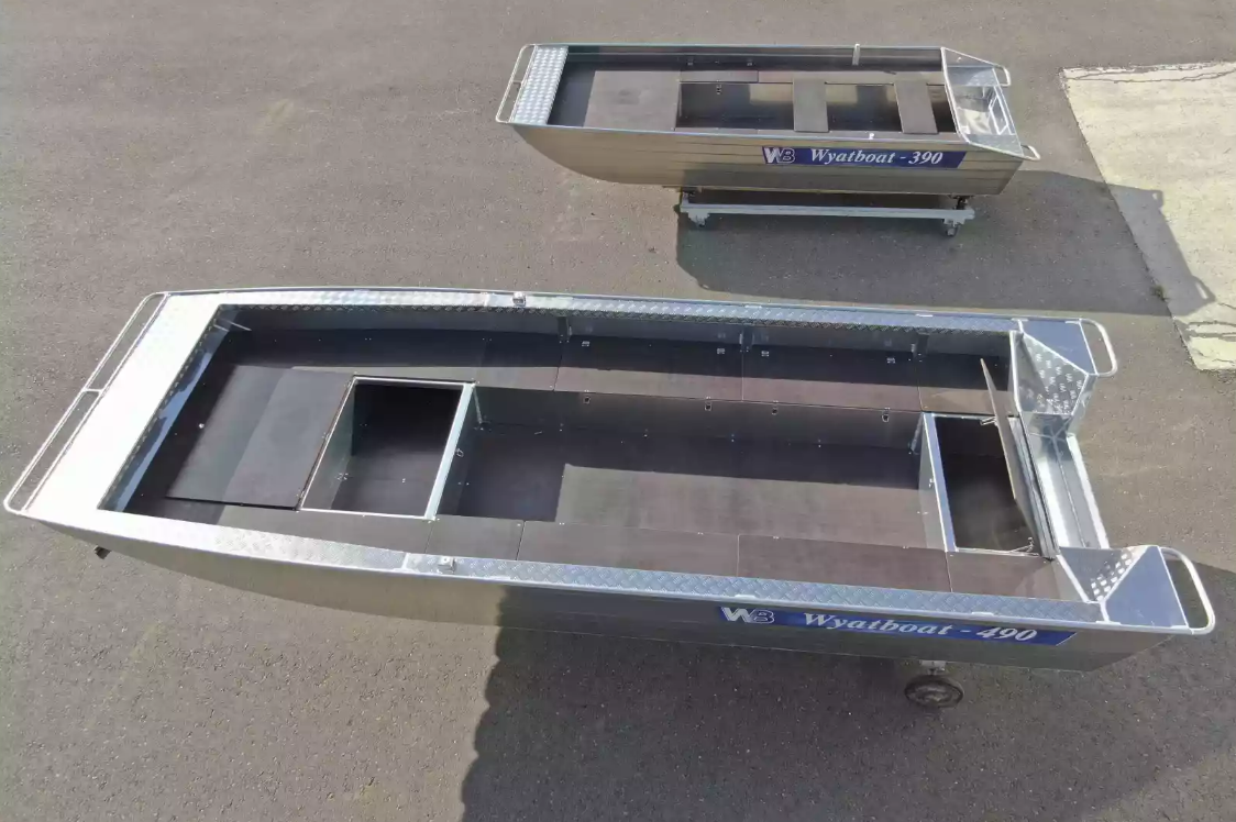 Алюминиевая лодка Wyatboat-490 Jonboat в Архангельске