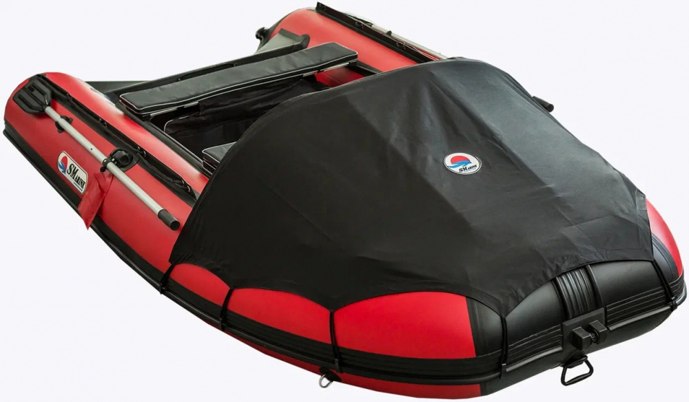 КОМПЛЕКТ НОСОВОГО ТЕНТА К ЛОДКЕ SMARINE AIR MAX 380 ЧЕРНЫЙ в Архангельске