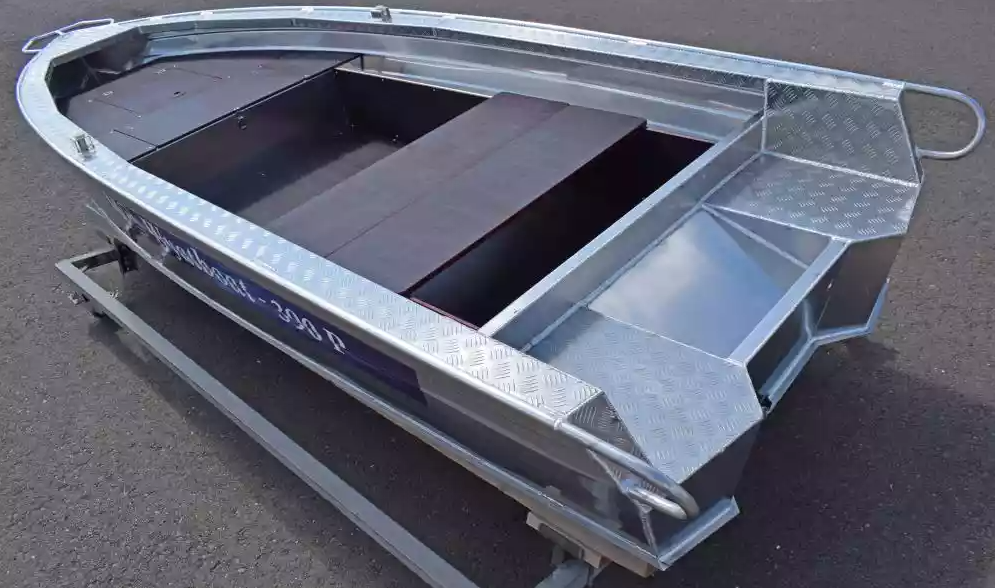 Алюминиевая лодка Wyatboat-390Р Fish в Архангельске