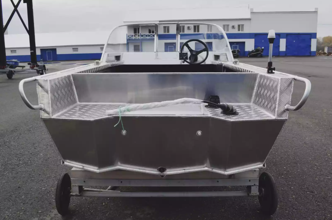 Алюминиевая лодка Wyatboat-390 Pro в Архангельске