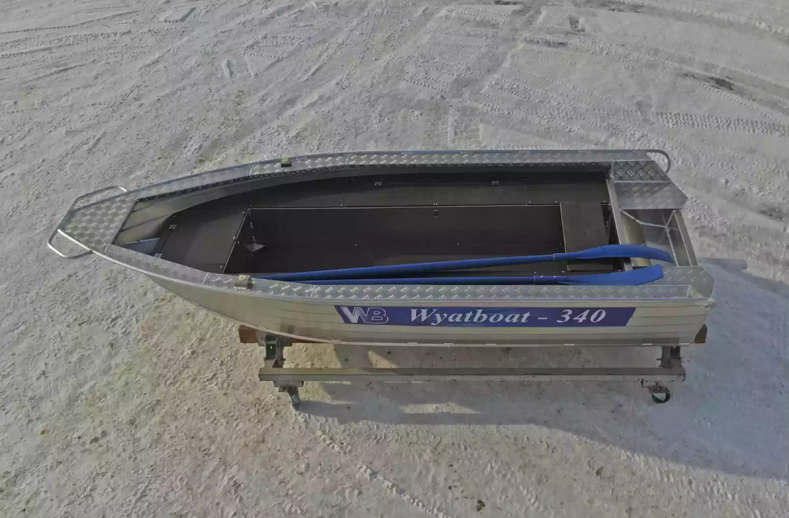 Алюминиевая лодка Wyatboat-340 РМ в Архангельске