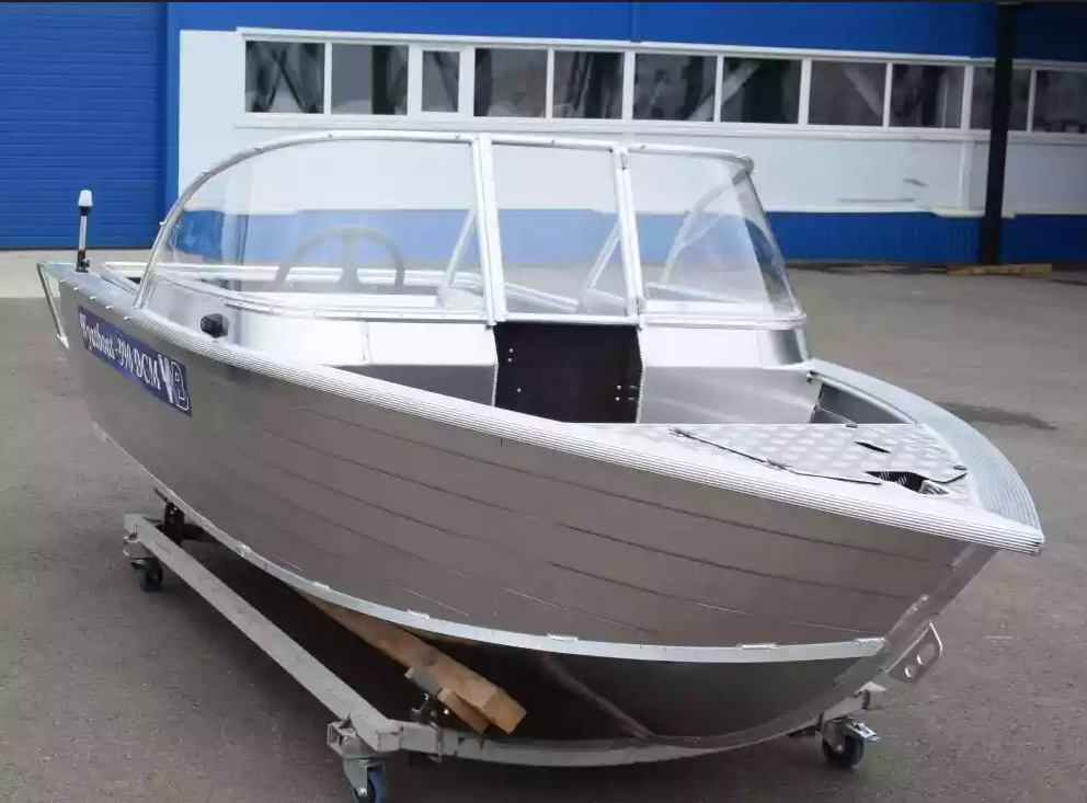 Алюминиевая лодка Wyatboat-390 DCM Увеличенный борт в Архангельске