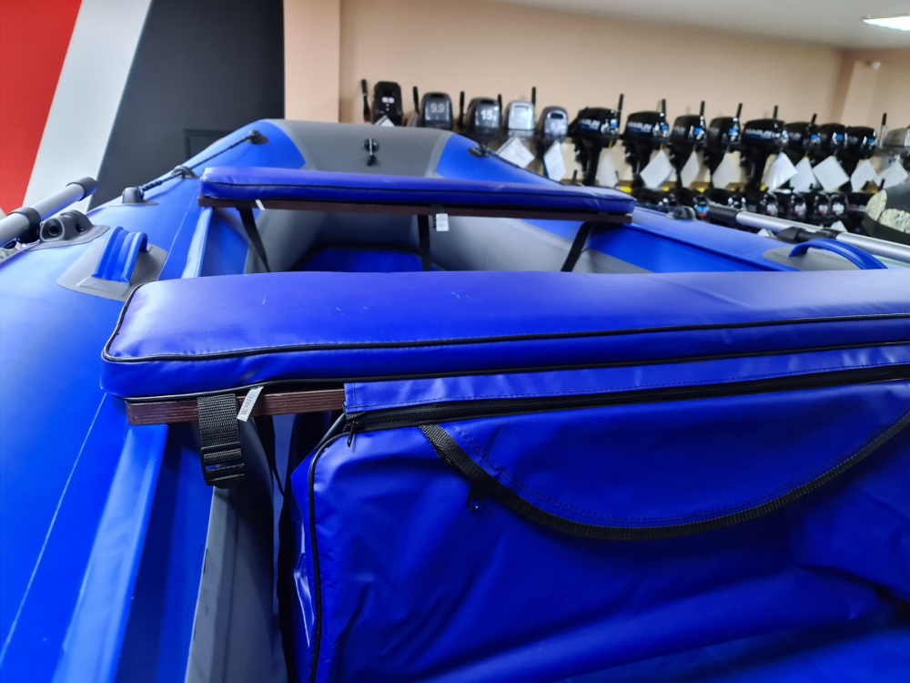 КОМПЛЕКТ МЯГКИХ НАКЛАДОК С СУМКОЙ ДЛЯ ЛОДОК 90Х20 СИНИЙ в Архангельске