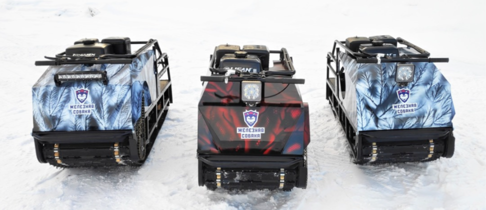 Мотобуксировщик Irondog (Железная собака) M500 13  Камуфляж Охотник в Архангельске