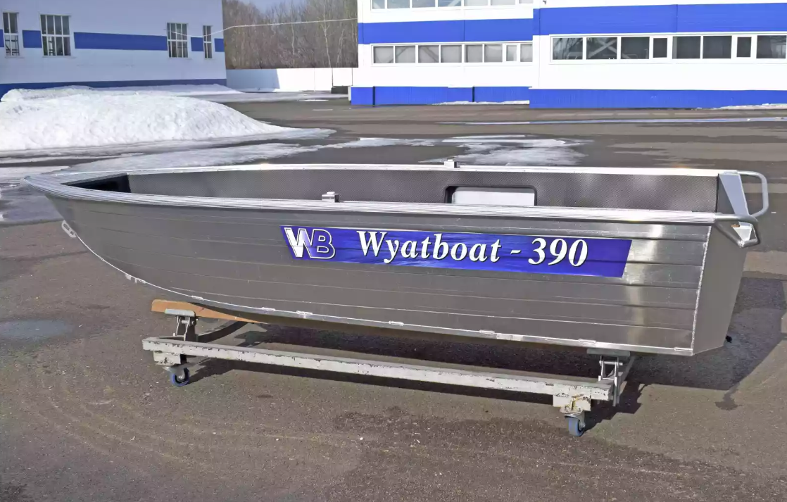 Алюминиевая лодка Wyatboat-390 Р NEW в Архангельске