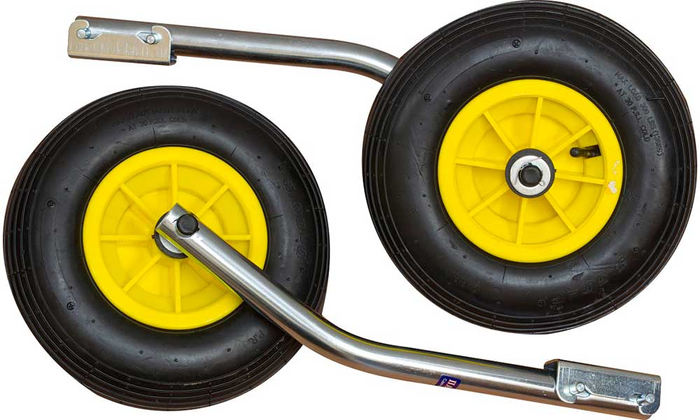 Транцевые колеса 330 мм модульные удлиненные в Архангельске