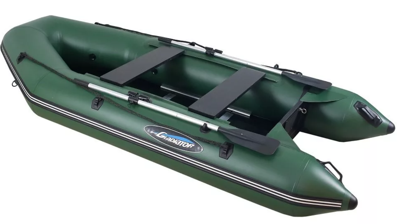 МОТОРНО-ГРЕБНАЯ ЛОДКА ПВХ GLADIATOR A 280 ТК С ФАНЕРНЫМ ДНОМ в Архангельске