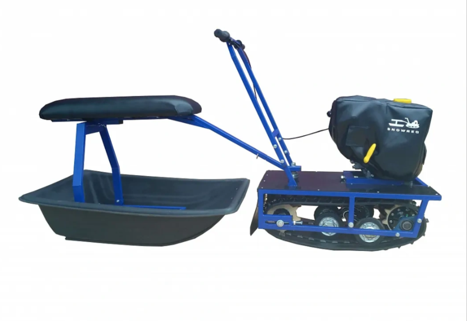 Мини-мотобуксировщик Альбатрос-М с фарой в Архангельске