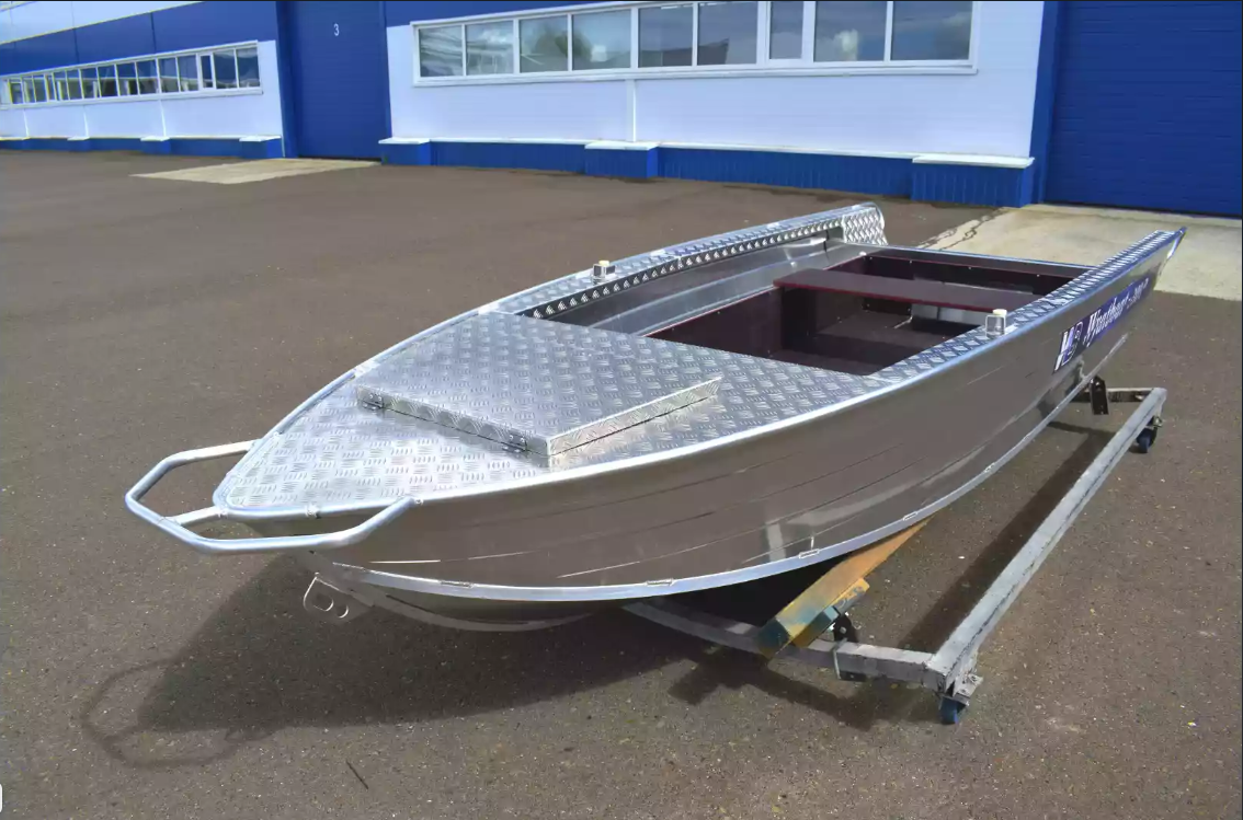 Алюминиевая лодка Wyatboat-390Р PRO в Архангельске