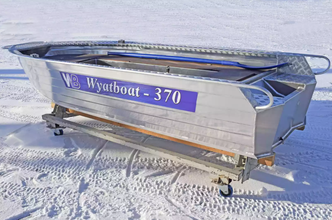 Алюминиевая лодка Wyatboat-370 РМ в Архангельске