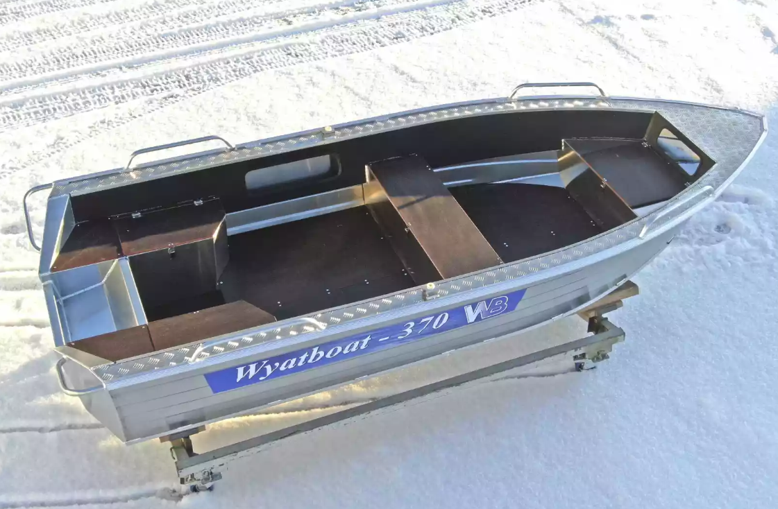 Алюминиевая лодка Wyatboat-370 в Архангельске