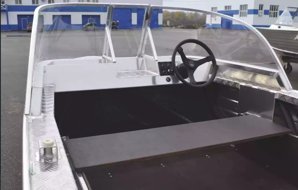 Алюминиевая лодка Wyatboat-390 Pro в Архангельске