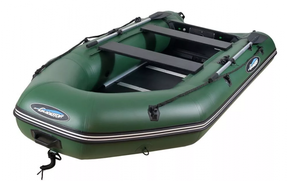 МОТОРНО-ГРЕБНАЯ ЛОДКА ПВХ GLADIATOR A 320 ТК С ФАНЕРНЫМ ПОЛОМ в Архангельске