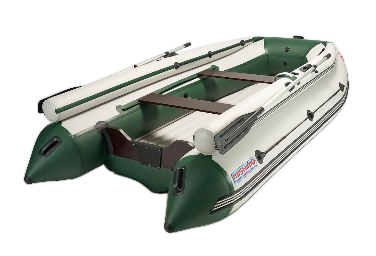 КОМПЛЕКТ ЛОДКА MISHIMO FAMILY LITE 370 + МОТОР 9,9 (15) Л.С. в Архангельске