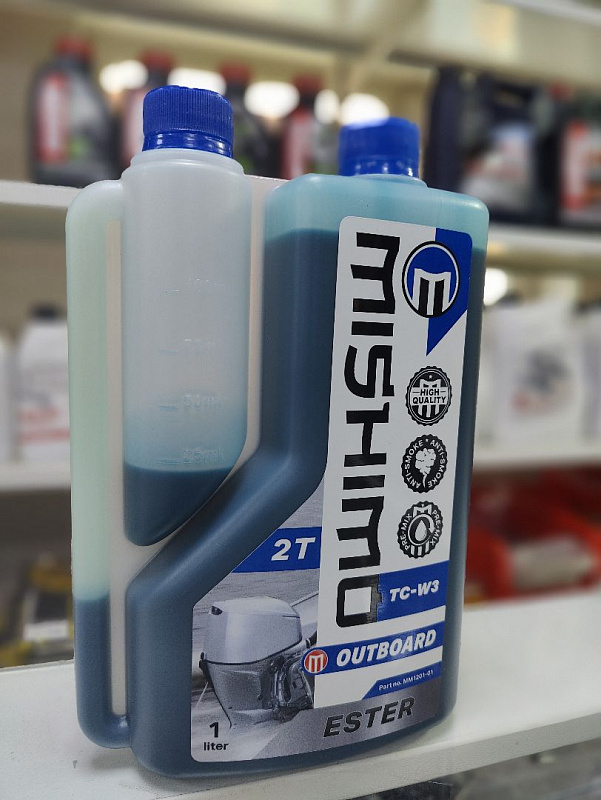 Масло MISHIMO 2T OUTBOARD (ESTER) полусинтетика 1 л в Архангельске