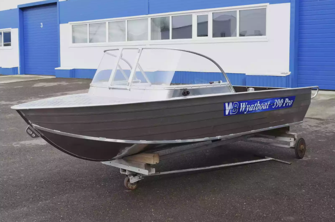 Алюминиевая лодка Wyatboat-390 Pro в Архангельске