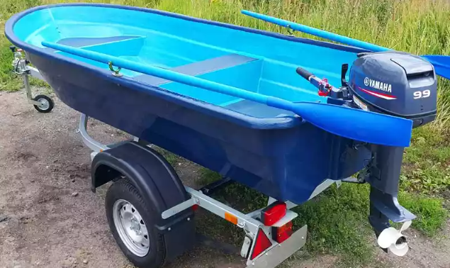 Стеклопластиковая лодка Neman-340 (тримаран) в Архангельске