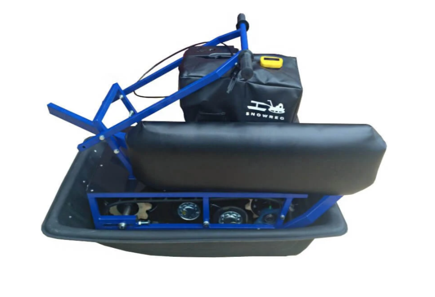 Мини-мотобуксировщик Альбатрос-М с фарой в Архангельске