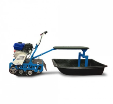 Мотобуксировщик НЕВА МС-1К с санями и сиденьем в Архангельске