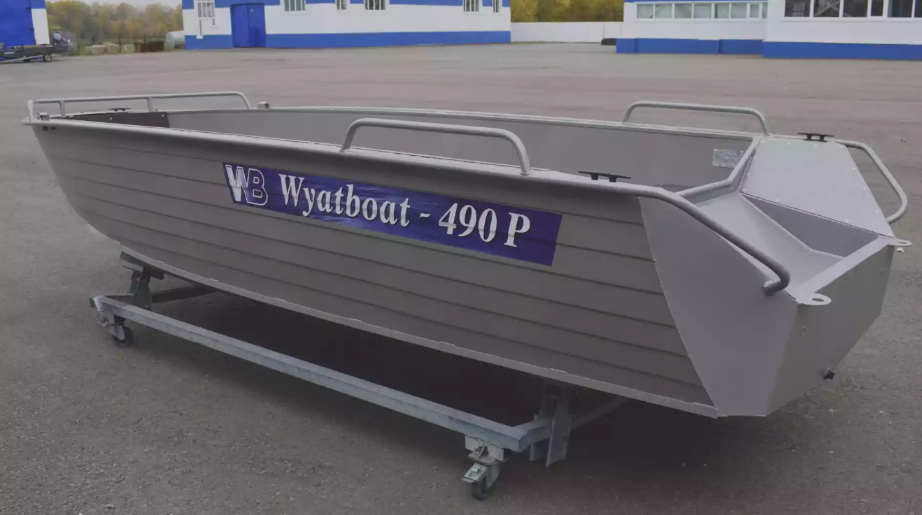Алюминиевая лодка Wyatboat-490 P в Архангельске