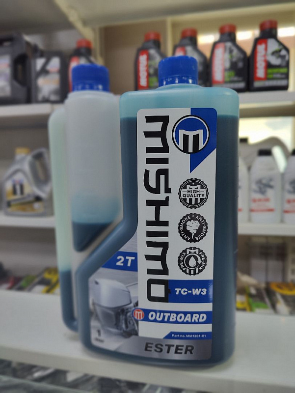 Масло MISHIMO 2T OUTBOARD (ESTER) полусинтетика 1 л в Архангельске