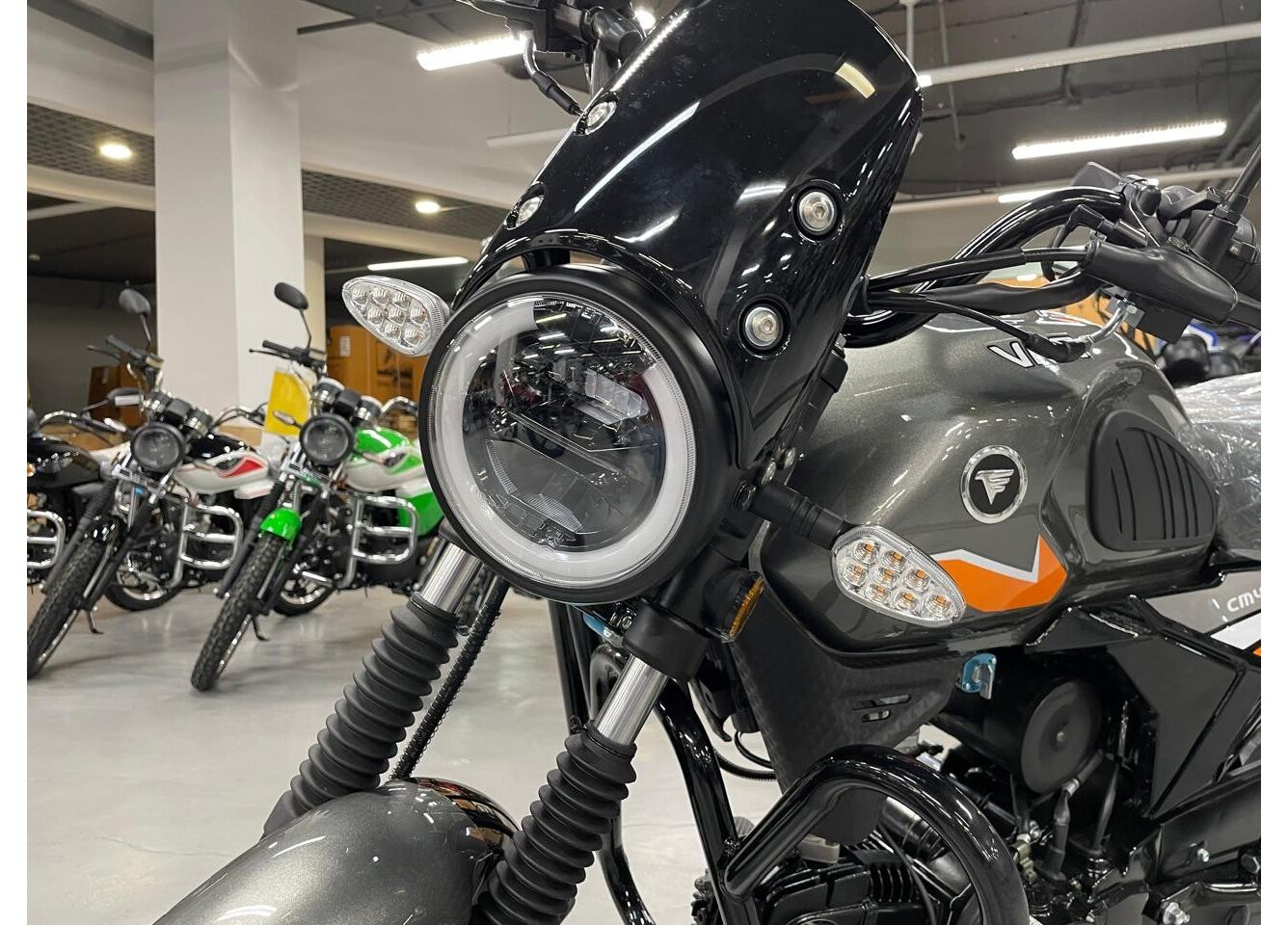 Мопед VMC NOVA 49сс (125сс) Led Full, дисковый тормоз, RKB RATO с баланс. валом, сигнализация в Архангельске