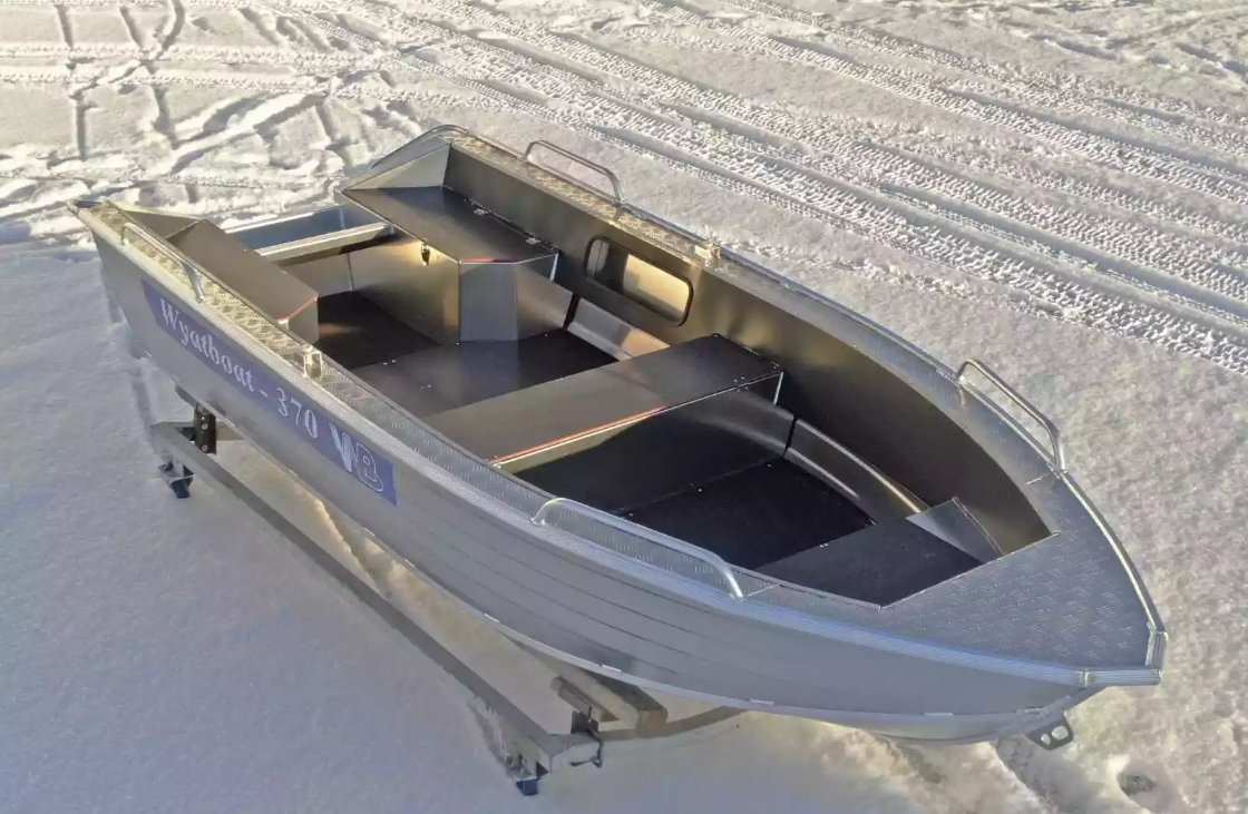 Алюминиевая лодка Wyatboat-370 в Архангельске