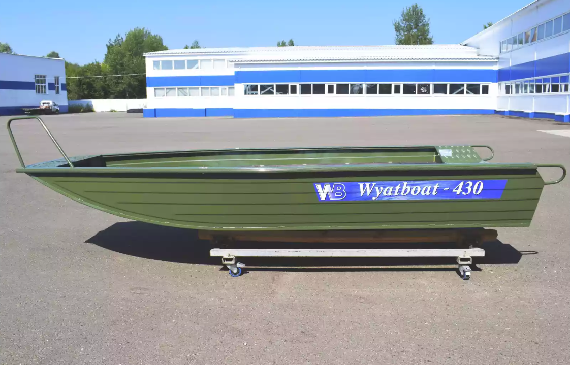 Алюминиевая лодка  Wyatboat-430 Master Fish в Архангельске