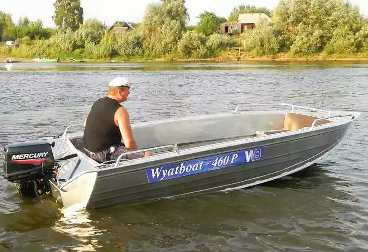 Алюминиевая лодка Wyatboat-460 P в Архангельске