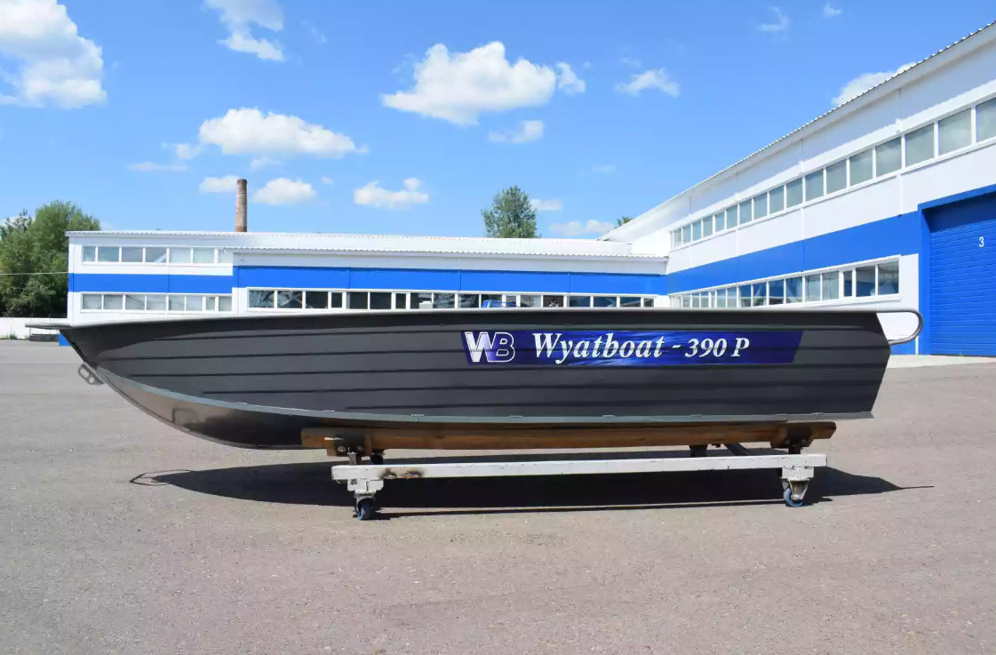 Алюминиевая лодка Wyatboat-390Р Fish в Архангельске