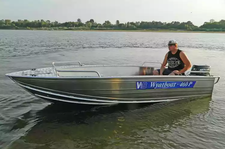 Алюминиевая лодка Wyatboat-460 P в Архангельске