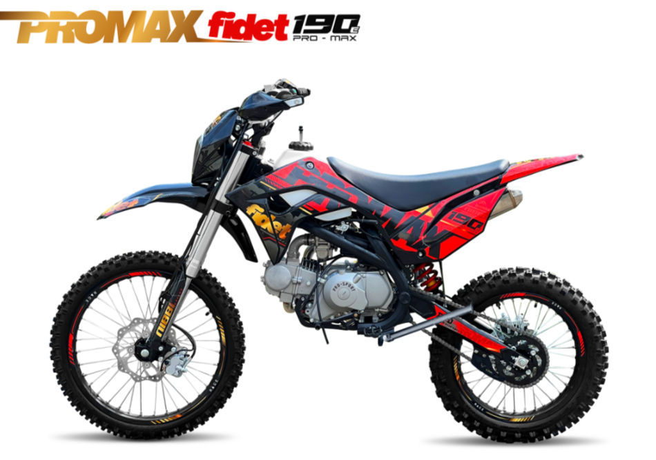 Мотоцикл (питбайк) PROMAX FIDET (ФАЙДЕТ) 190E MAX PRO LUX 19/16 в Архангельске