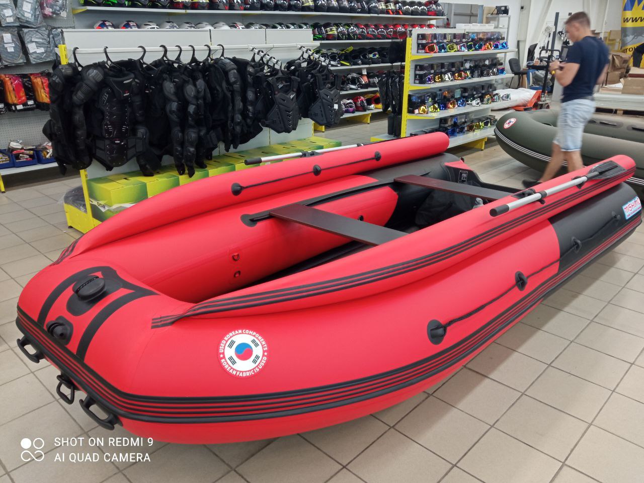 Лодка MISHIMO RIVER FJET PRO 400 под водомет в Архангельске