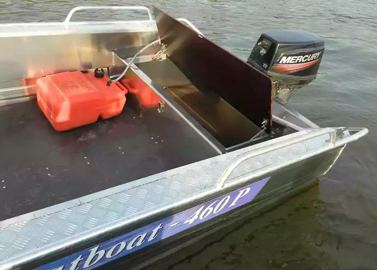 Алюминиевая лодка Wyatboat-460 P в Архангельске