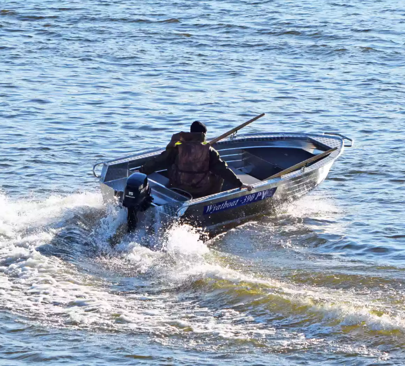 Алюминиевая лодка Wyatboat-390 P в Архангельске