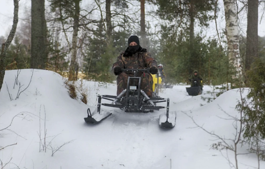 Мотобуксировщик РЫБАК PKD. PSD 17 л.с. (длинная база 1430мм) в Архангельске