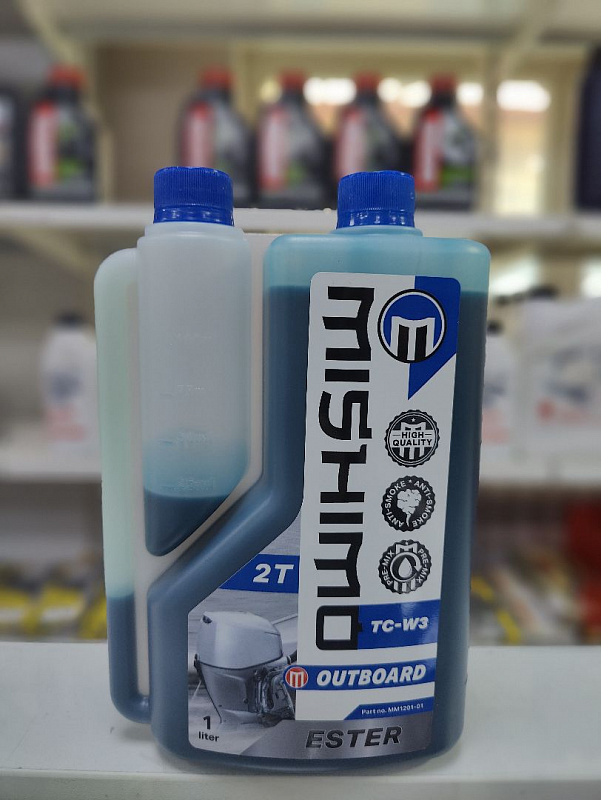 Масло MISHIMO 2T OUTBOARD (ESTER) полусинтетика 1 л в Архангельске