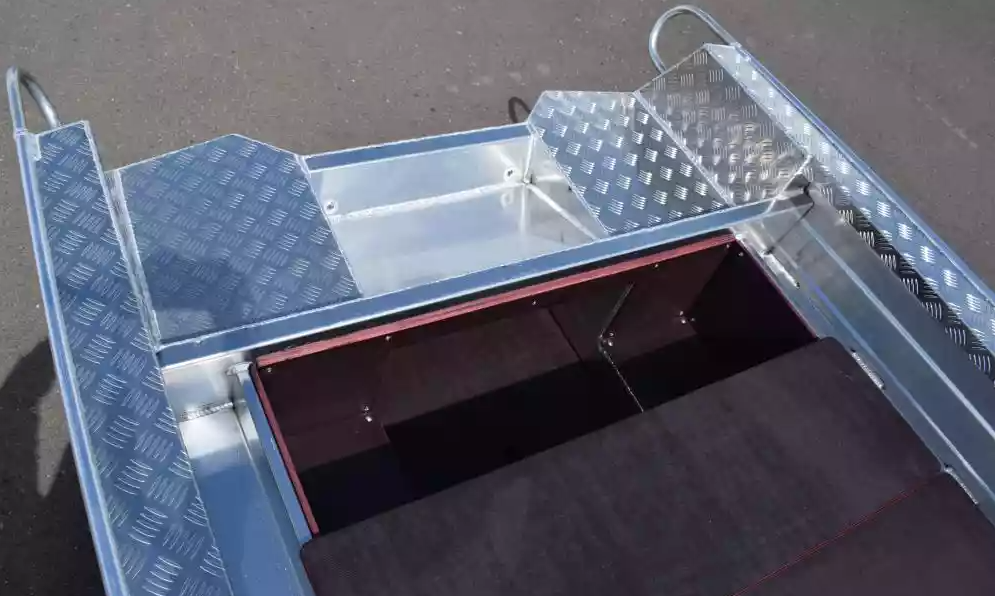 Алюминиевая лодка Wyatboat-390Р Fish в Архангельске