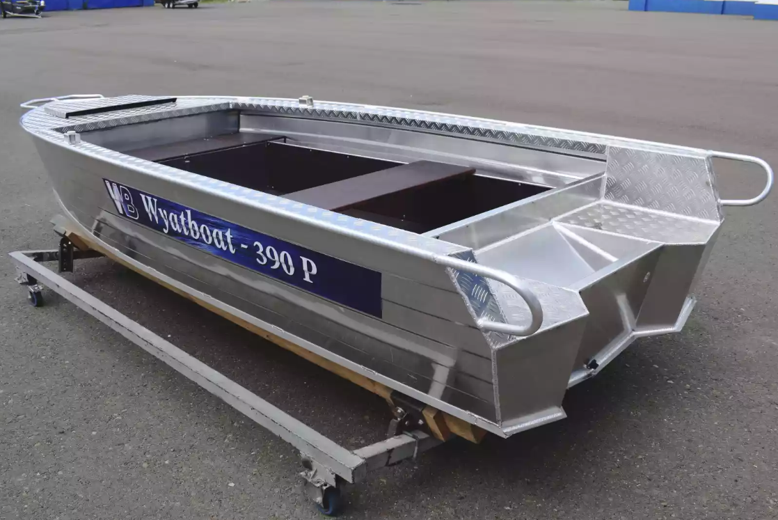 Алюминиевая лодка Wyatboat-390Р PRO в Архангельске
