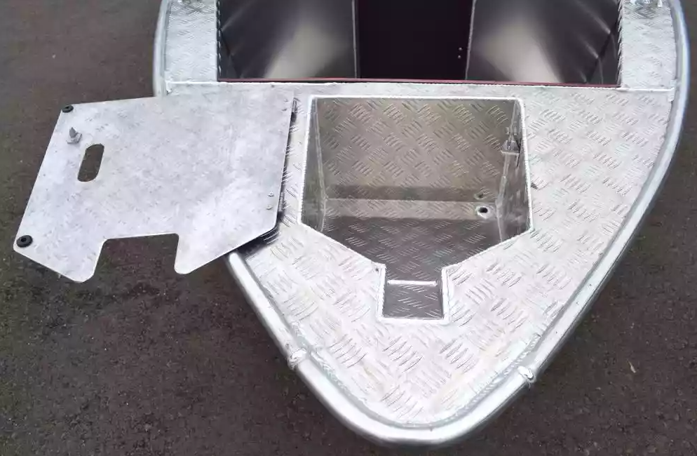 Алюминиевая лодка Wyatboat-390 DCM Увеличенный борт в Архангельске