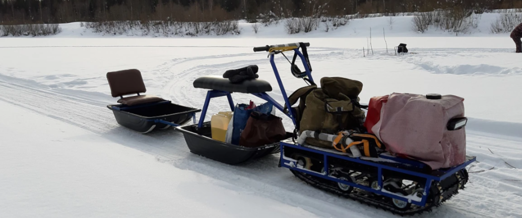 Мотобуксировщик Альбатрос-L 9 без фары в Архангельске