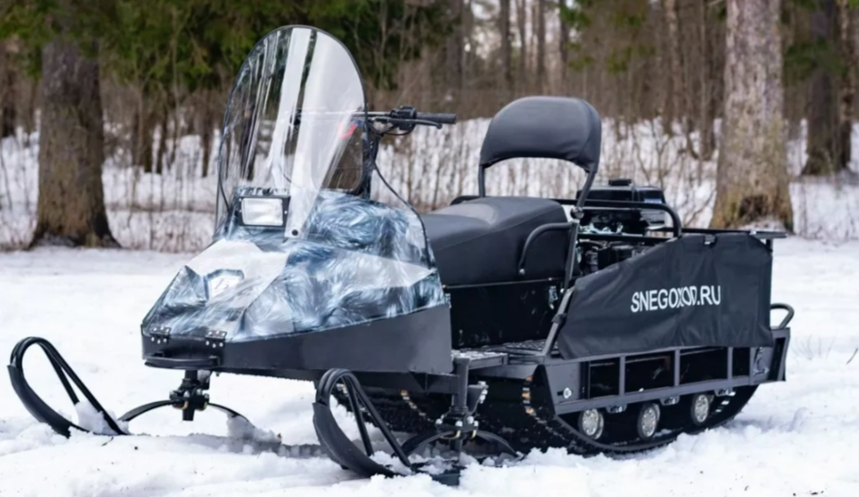Миниснегоход Егерь Экспедитор 20 л.с. , реверс, тормоз, капот белый в Архангельске